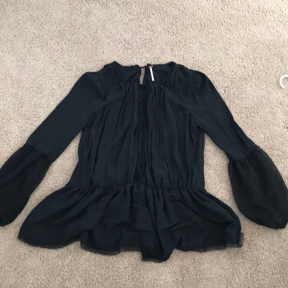 EUC Free People Long Sleeve Top